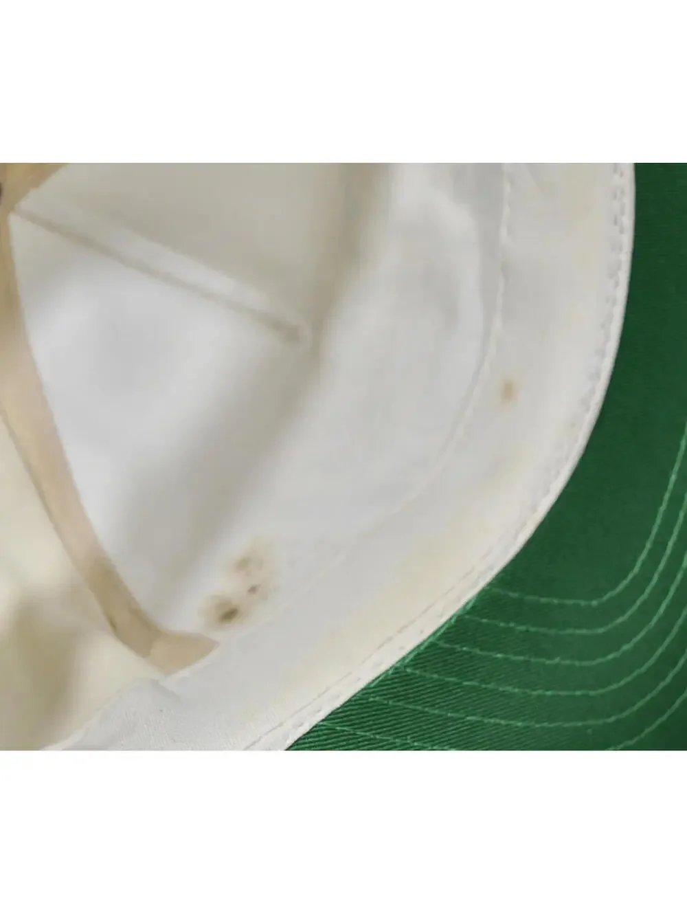 Vintage Ches's Texas 90s Green Tan Cap Hat Snapback